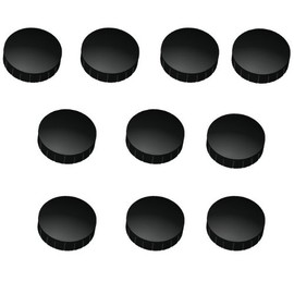 Round Holding Magnets for Whiteboards, Fridge Magnet, Magnetic Board, Magnetic Wall, 24 mm Diameter Pack of Magnets in Grey