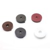 2 Rolls Cowhide Leather Cord Jewelry Crafts Leather Strips, 2m*1.5cm,