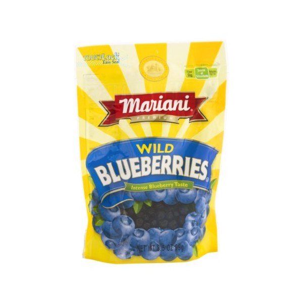 Mariani Premium Dried Wild Blueberries, 3.5 Ounce