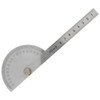 Utoolmart Stainless Steel Protractor 180 Degrees Round Head Angle Finder