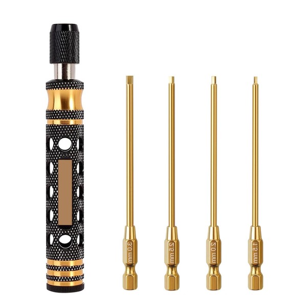 BRIOTA RC Tool, 4 in 1 Hex Screwdriver 1.5 mm