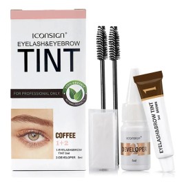 Pigmento De Cejas Y Pestañas Profesional Indeleble Iconsign Color Café Obscuro
