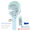 HandFan Portable Misting Fan, 55ml Large Water Tank, Rechargeable Handheld