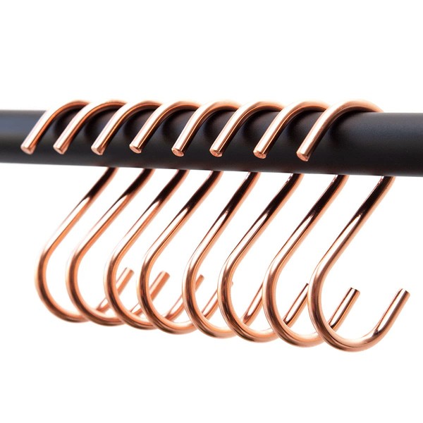 rod & knot S-Hooks Made of Sturdy Metal - Pack