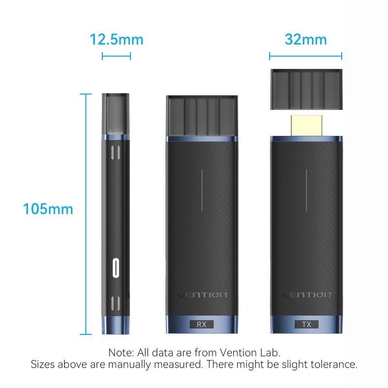 50M Wireless HDMI Transmitter and Receiver, VENTION Wireless HDMI 1080P@60Hz