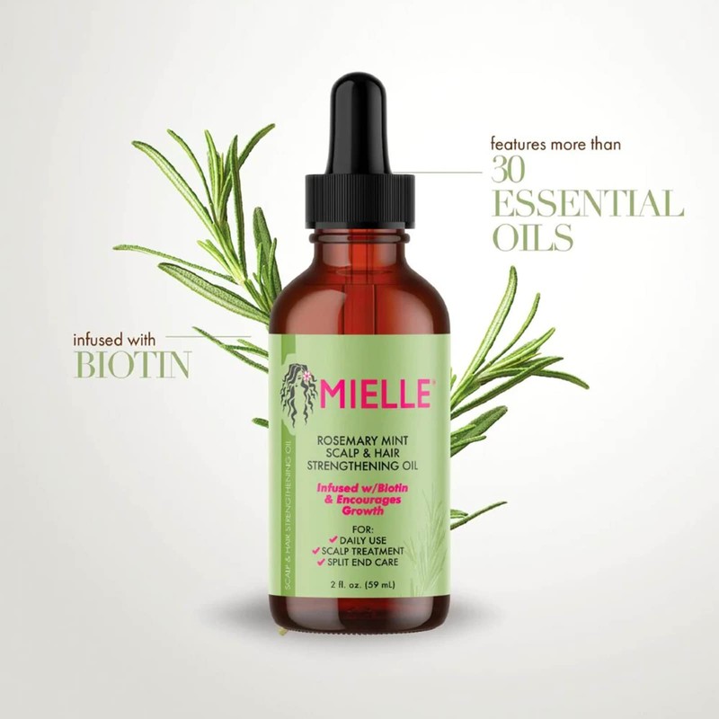 Mielle Rosemary Mint Collection Shampoo and Oil