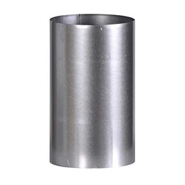 FIREFIX A150/2 FAL Stove Pipe, Length 250 mm, Diameter 150 mm, Stove Pipes Made of Sheet Steel, 0.6 mm Thick, Conical Insertable, Lengths Laser-Welded