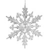 Window Hanger Ice Crystal Clear 20 cm Acrylic Crystal Look