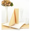 50 Apartina Napkins Fabric-Like Airlaid, Plain, Light Ochre Yellow, Size