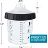 Disposable Paint Sprayer Mixing Cup for Automotive Paint Gun,Compatible with
