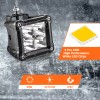 SI Spot Beam 3" Pods Pro-Fit Cage Mounts Wire Kit