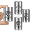 4 Pack Small Urns for Human Ashes Keepsake Tree of