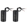 PATIKIL 10uf CBB60 Run Capacitor, 2 Pcs AC 450V 2