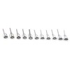 100Pcs Fishing Rod Guide Ring Set Ceramic Guide Eye Sets