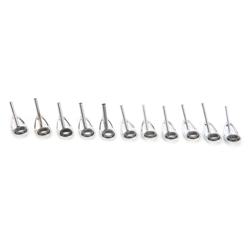 100Pcs Fishing Rod Guide Ring Set Ceramic Guide Eye Sets
