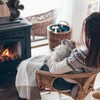 Relaxdays Stove Fan No Electricity, Low Noise for Fireplace &