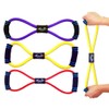 Rubber Country Figure-8 Tubing Band (Beginner) Fitness Strength & Elasticity Exercises Stretching / 8자형 튜빙밴드 (초급) 헬스 근력 탄력 운동 스트레칭