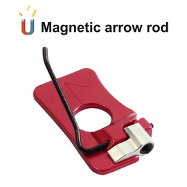 DONGKER Magnetic Arrows Rest,Aluminum Archery Recurve Bow Arrow Rest for Target Hunting Professional Outdoor Sport