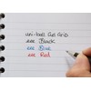 Uni-Ball UM-151S Gel Grip Rollerball Pens. Premium Medium 0.7mm Ballpoint