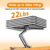 FoldWise X Laptop Stand for Desk - 100% Aluminum, 360°