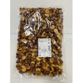Large Roasted Roasted Roasted Beans, 17.6 oz (500 g), Made in Australia (Broad Beans, Flower Beans, Frybins), Made in Japan Processed, Zipper Bag, Made with Natural Salt from Ako