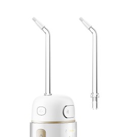 bixdo Replacement Orthodontic Tips for Braces Compatible with A30 Travel Water Flosser, Tritan Material Safe for Adults Kids, Pack of 2