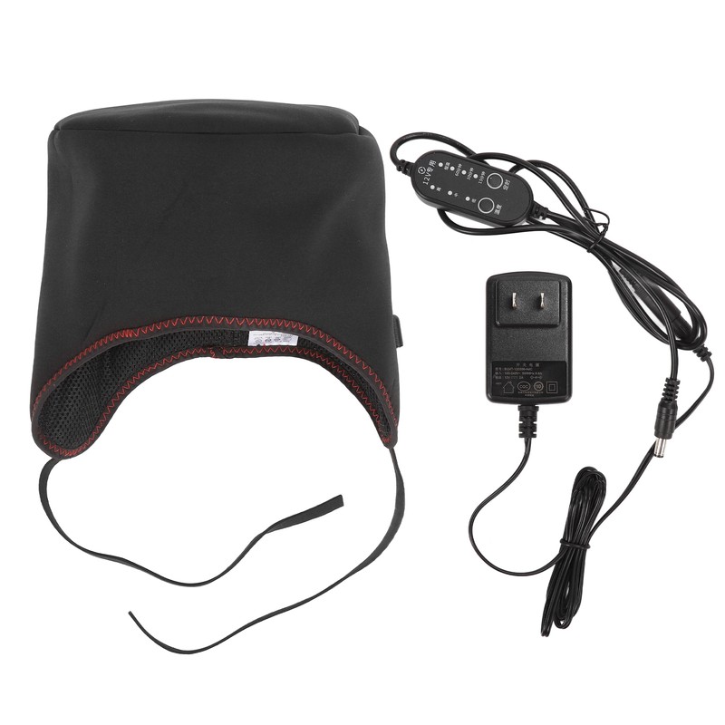 Heat Migraine Relief Hat Hot Compress 3 Gear Adjustable Even