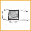 Partuto Car 2 Layer Mesh Organizer Pet Barrier Backseat Mesh