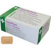 HypaPlast Large Fabric Plasters, 7.2x5cm (Pack of 100) Sterile Hypoallergenic
