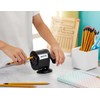 Bostitch Office Wall Mount Manual Pencil Sharpener, 8 Hole Dial,