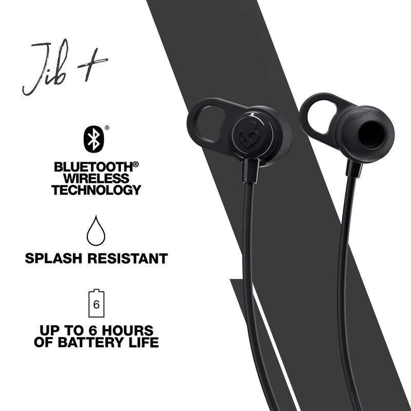 Skullcandy Jib+ Wireless Earbuds, Bluetooth Headphones, Up to 6 Hours