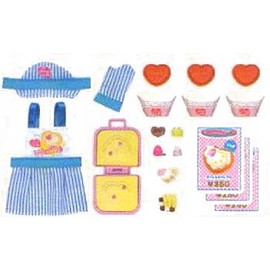 Ricca-chan ha-tohiruzu Dog Heart Waffle Set