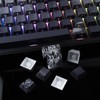 Tsungup PBT - Juego de teclas impresas lateralmente, 135 teclas