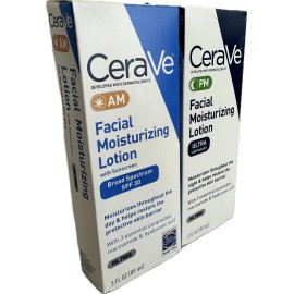 CeraVe AM/PM Facial Moisturizing Lotion Pack Exp Date: 01/2027 (Sealed)