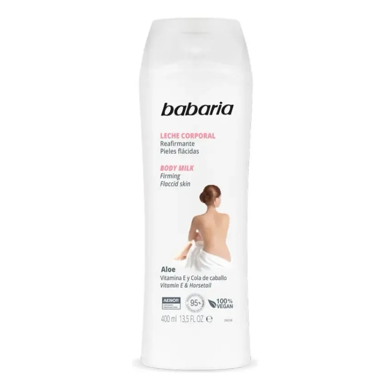 Leche Corporal Reafirmante Vit E 400ml Babaria