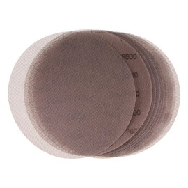 HARFINGTON 10pcs Mesh Sanding Discs 9 Inch Hook and Loop Sanding Net 600 Grits Dust Free Abrasive Pads for Car Wood Drywall Metal Polishing & Grinding