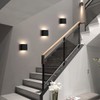 FUPE 2 Pieces Aplique Pared Interior, Aplique LED de Pared