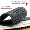 Anti-Slip Rubber Replacement Shoe Bottom Repair Material, Wave White, 12.8