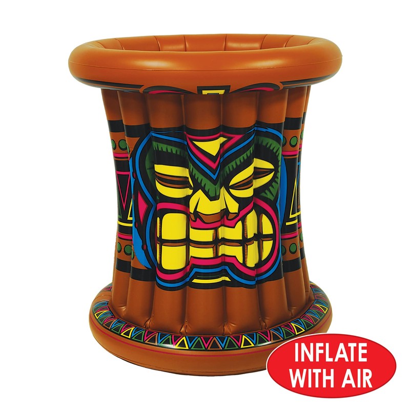 Beistle Inflatable Tiki Cooler
