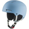 ALPINA ZUPO Unisex Youth Ski Helmet, Smoke-Blue Matt, 48-52