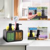 Kitchen Soap Dispenser Set, with Hand and Dish Soap, Sponge