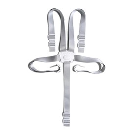 5 Point High Chair Safety Belt, Replacement Safety Belts for Baby Pram High Chair, Tripp Trapp Chair Strap, Adjustable, Safety Belt, High Chair, Convertible for High Chair/Pushchair