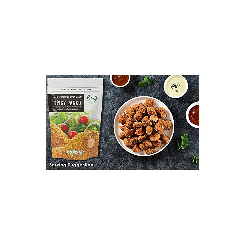 Pereg Spicy Panko Bread Crumbs - 9 Oz - Breadcrumbs