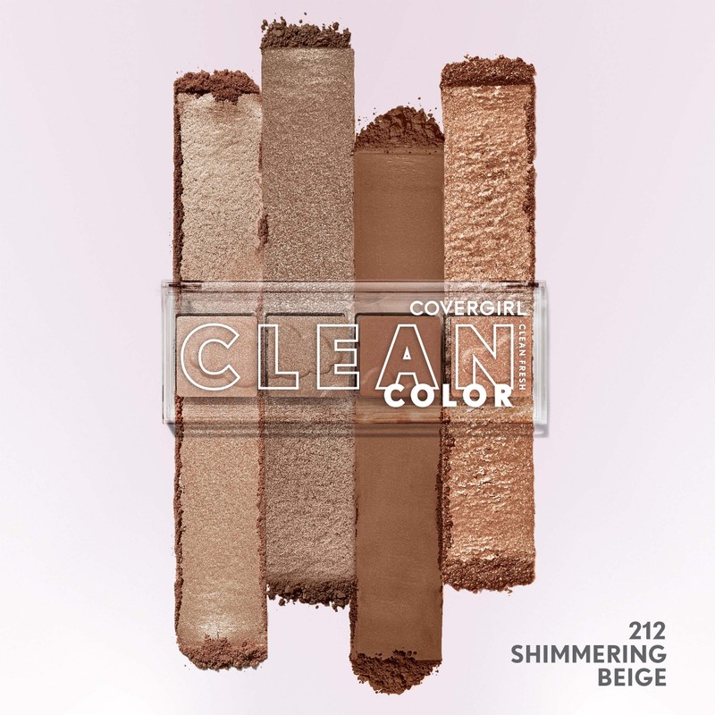 Clean Fresh Color Clean Eyeshadow Shimmering Beige