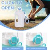Darryy Leak-Proof Drinking Bottle, Gym, Flat Water Bottle, 750 ml,