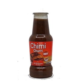La Parmesana Chimichurri Classic Sauce HOT 10.6 oz - Salsa Picante Ideal para Parrilladas, Asados - Imported from Argentina