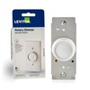 Leviton Trimatron 600-Watt Rotary Dimmer (RNL06-TW)