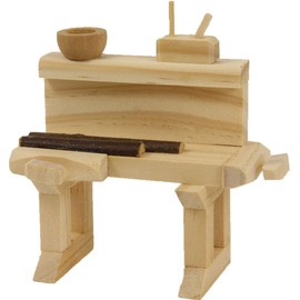 FADEDA Workbench/Height: 8 cm/Hand-Painted/Detailed Nativity Figures - Christmas Table Decoration Nativity Accessories