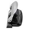 Paperpro-Bostitch 2220 inPRESS 3-Hole Punch, 20-Sheet Capacity, Black/Silver