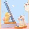 Cute Cat Cellphone Holder Resin Mini Portable Mobile Phone Stand